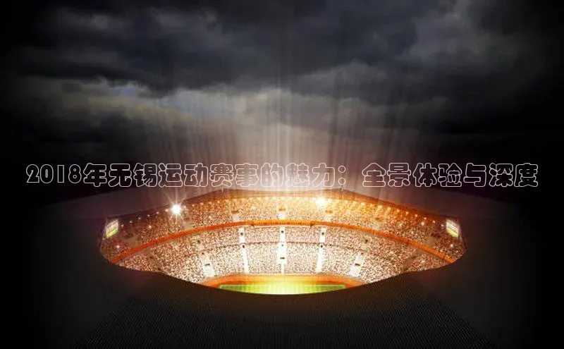 2018年无锡运动赛事的魅力：全景体验与深度